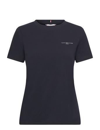 1985 Reg Mini Corp Logo C-Nk Ss Black Tommy Hilfiger