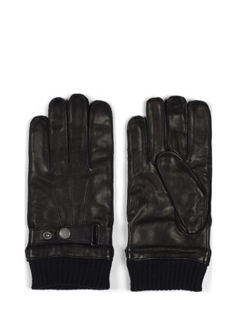 Leather Gloves Carl Black Howard London