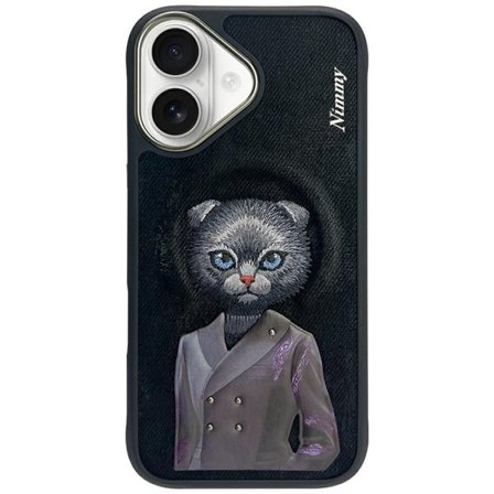 Nimmy Magnetic fashion cute pet MagSafe-etui til iPhone 16 - sort