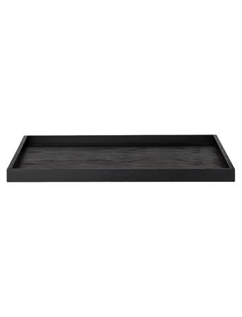 Unity Wooden Tray Home Decoration Decorative Platters & Bowls Svart AYTM*Betinget Tilbud