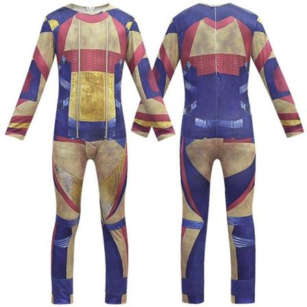 Boys Descendants 3 Jay Doll Jumpsuit Cosplay Halloween kostyme 9-10 Years
