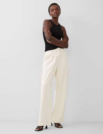 French Connection Harrie Suiting Trouser - Beige - XL
