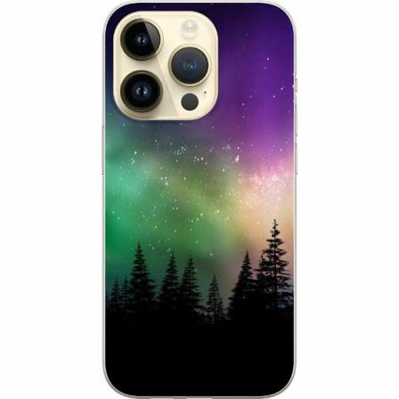 Apple Iphone 14 Pro Genomskinligt Skal Northern Lights
