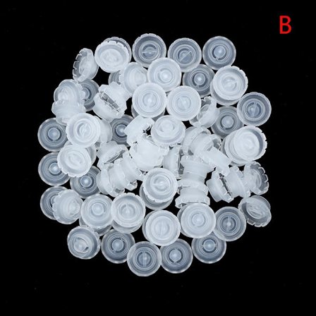 Klar Akrylplade til Vipper Individuel Øjenvippeforlængelse Lim Volumenplade Øjenvipper Stand Deaktiver Limbeholder Låg