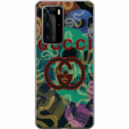 Huawei P40 Pro Genomskinligt Skal Skull