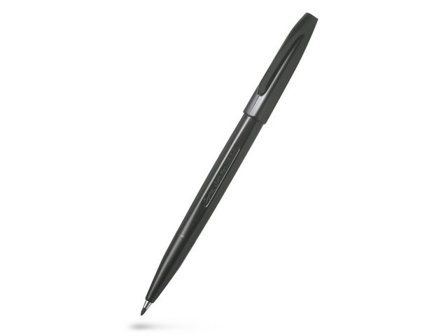 PENTEL Fiberpenna Sign Pen svart - Lyreco - Kontorsmaterial - Pennor - Finelinerpennor