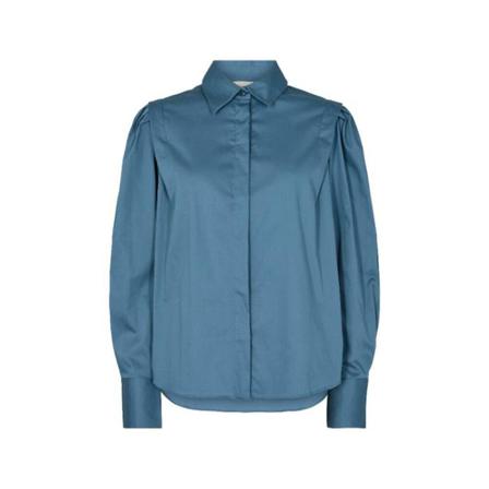 Levete Room Lr-Isla Solid 65 Blå, Dame Skjorter