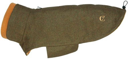 Cloud7 Dog Coat Brooklyn Flannel size 3-5 Autumn Green - Cloud7