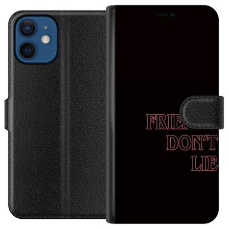 Kompatibelt Plånboksfodral till Apple Apple iPhone 12 Stranger Things Vänner Ljuger Inte