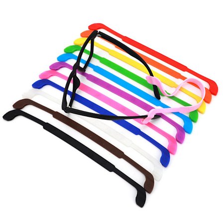 12 stk. Brillebånd Anti-Slip Silikone Brillebånd Briller R