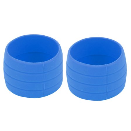Cykel Silikone Elastisk Rem Fikseringsring Anti-Slip Propper Remløkker til Racercykelstyrtape (Blå)