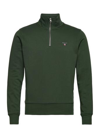 Original Half Zip Sweat Sweatshirt Trøje Grøn GANT