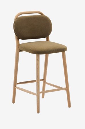 Kave Home - Jakkara - helda 2-pack - Vihreä - Jakkarat - - Homeroom