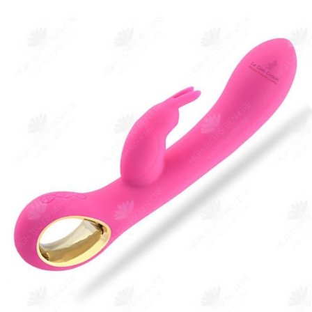 HTBE Kvinnlig kanin silikon vibrator vuxen trådlös vibrator massagestav happy life levererar vattentät massagestav