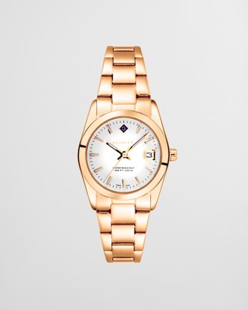 GANT Damen Everett Mini Armbanduhr (ONE SIZE) Weiß