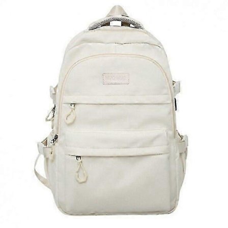 Sportsrygsæk, hvid, 100% Oxford stof, meget praktisk