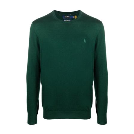 Polo Ralph Lauren, Round-neck Knitwear Groen, Heren, Maat:S