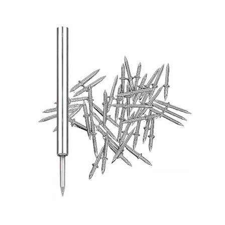 100 st dubbelhuvudade spiklister utan märken, golvlist utan märken, spiklister utan märken W