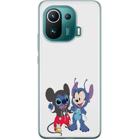 Xiaomi Mi 11 Pro Genomskinligt Skal Stitch musse pigg