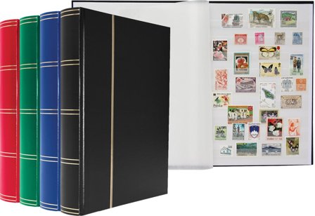 BASIC insticksbok - A4 - 60 hvide sider - tilfældige farver