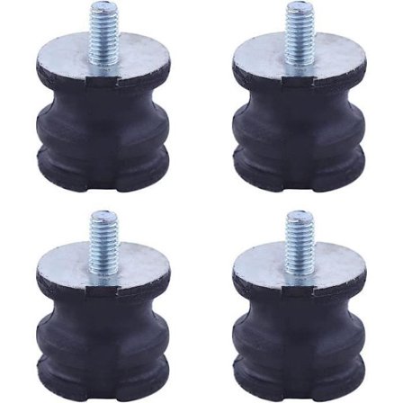 4 stk AV motorsagbuffere kompatibel med Husqvarna 61 66 133 136 141 266 268 272XP 272S 272K Hageverktøy Bytt ut 501269705