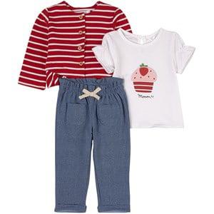 Mayoral Multicolor T-shirt And Leggings Set 6-9 Months - Clothing sets - 6-9 months - Red