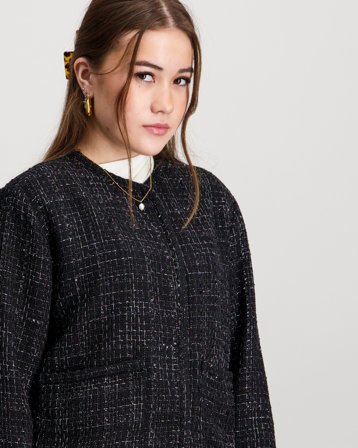 Sofie Schnoor HollySY Jacket Sort Jakker Pige - Kids Brand Store