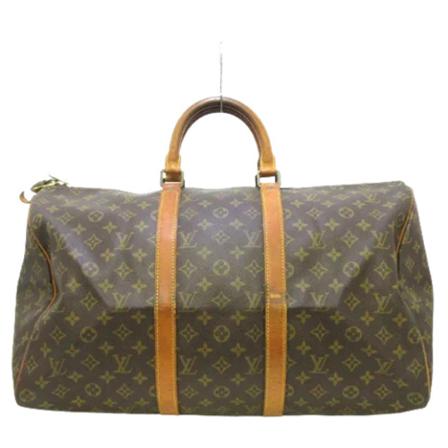 Louis Vuitton Vintage, Pre-owned Polyester travel-bags Bruin, Dames, Maat:ONE Size