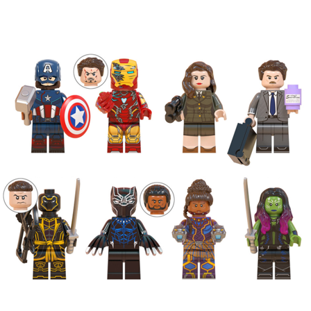 1st Avengers Heroes Modell Byggsten Leksaker Mini Figur Present