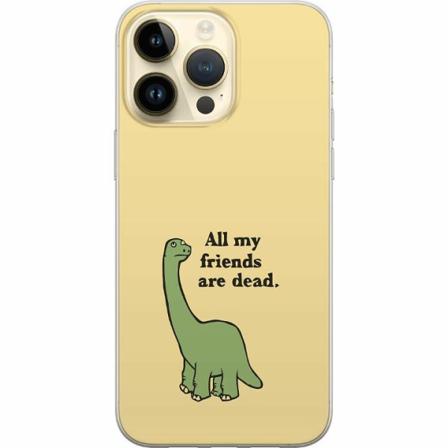 Apple Iphone 14 Pro Max Mjukt Skal - Dinosaurier