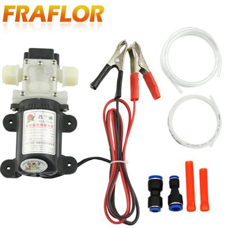 Portabel Elektrisk 12V Oljepump Diesel Bränsle Olja Motorolja Utsugningspump Överföringspump Hållbar Säker