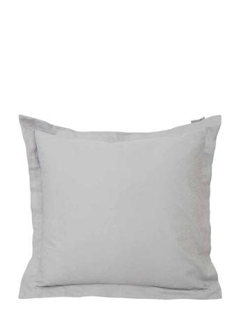 Hotel Sateen Jacquard Gray Pillowcase Home Textiles Bedtextiles Pillow Cases Valkoinen Lexington Home
