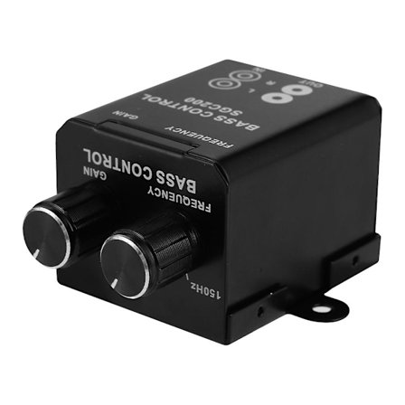 Praktisk Bilstereo Förstärkare Subwoofer Volymjustering Bas