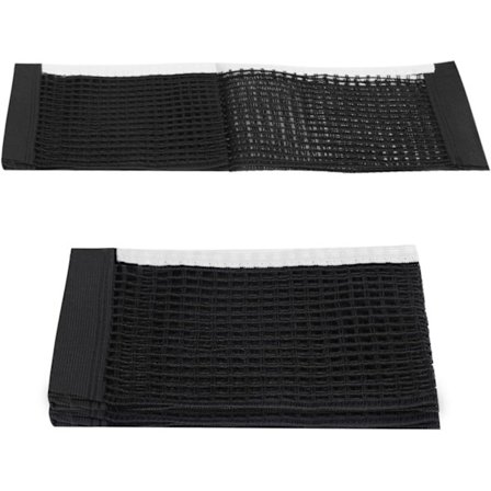 2 kappaletta kannettava pöytätennisverkko, polyesteriä ja puuvillaa, monitoiminen, ilman jalustaa, sisä- ja ulkokäyttöön (180x15cm)