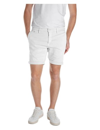 Replay Benni Short Shorts Regular Hyperchino Color Xlite - White - 34