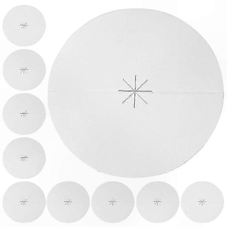 60-pak stearinlys drypbeskyttere til husholdnings- og dekorativ brug (FMY)