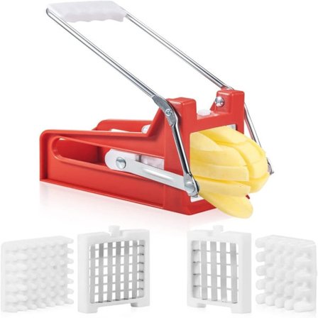 Kartoffelskiver Pommes Frites Udstikker Kartoffelskærer