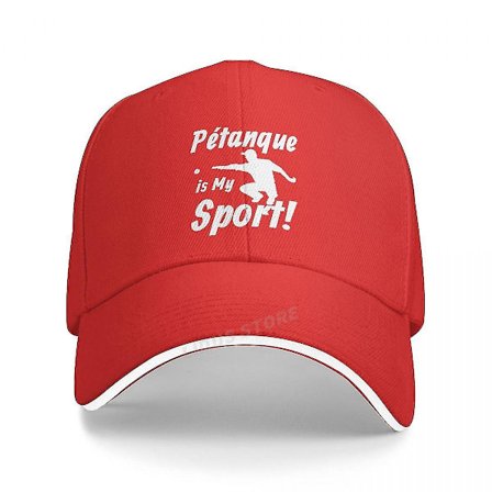 Petanque Boule Baseball Caps Sommer Mote Justerbar Petanque Er Min Sports Hatter Peaked Cap (FMY)