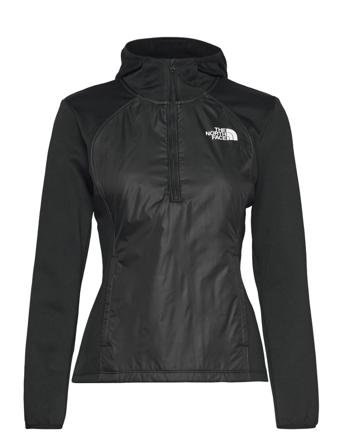 W Ma Insu 1/4 Zp Outerwear Jackets Anoraks Sort The North Face