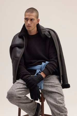 NN.07 Jacobo Pullover Herren Braun Baumwolle