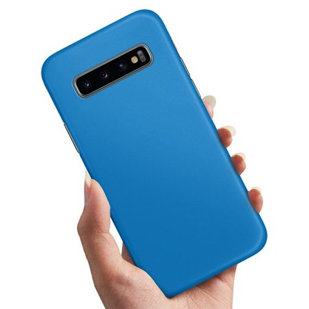 Cover / Mobilcover til Samsung Galaxy S10e - Blå