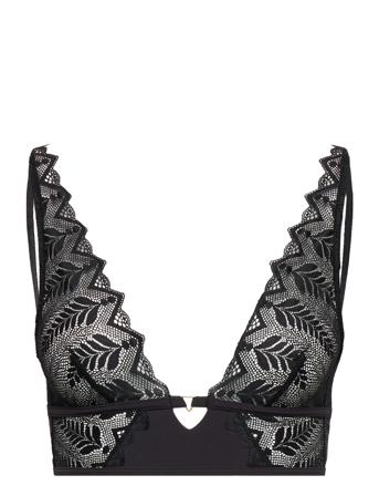 Fabuleuse - Sa Triangle Lingerie Bras & Tops Soft Bras Bralette Svart Etam*Betinget Tilbud