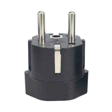 Europeisk Frankrike Strömomvandlare Frankrike Tyskland Reseadapter Uttag 10A 250V