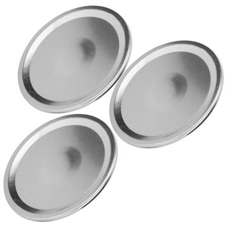 24PCS Runda delade lock av typ burkförsegling förvaringslock