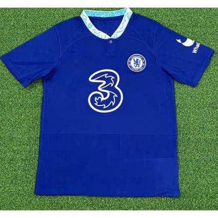 Ny vintage blå Chelsea fotbollstränings T-shirt Cole NO.9 L