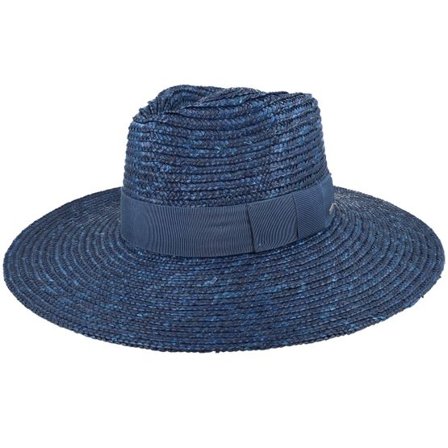 Brixton - Blå straw Hatt - Joanna Hat Joe Blue Straw Hat @ Hatstore
