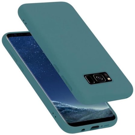 Coque för Samsung Galaxy S8 PLUS Housse i LIQUID GREEN Etui Case Cover Skydd i Silicone TPU mobiltelefon