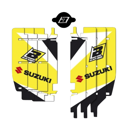 Radiatorbeschermingsstickers Blackbird - Suzuki RM 125 2001-2009