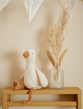 Little Dutch Little Dutch - Cuddly Toy Baby Goose Grs 17Cm - White - ONE SIZE