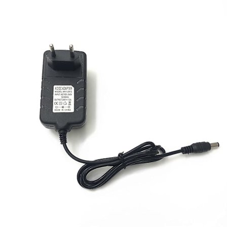 Transformator 24w 24v 1.5a med Stikkontakt 220V Dc 24V Svart (24w 24v 1.5a) 24v 1.5a, Strømadapter Sunone Neglelampe
